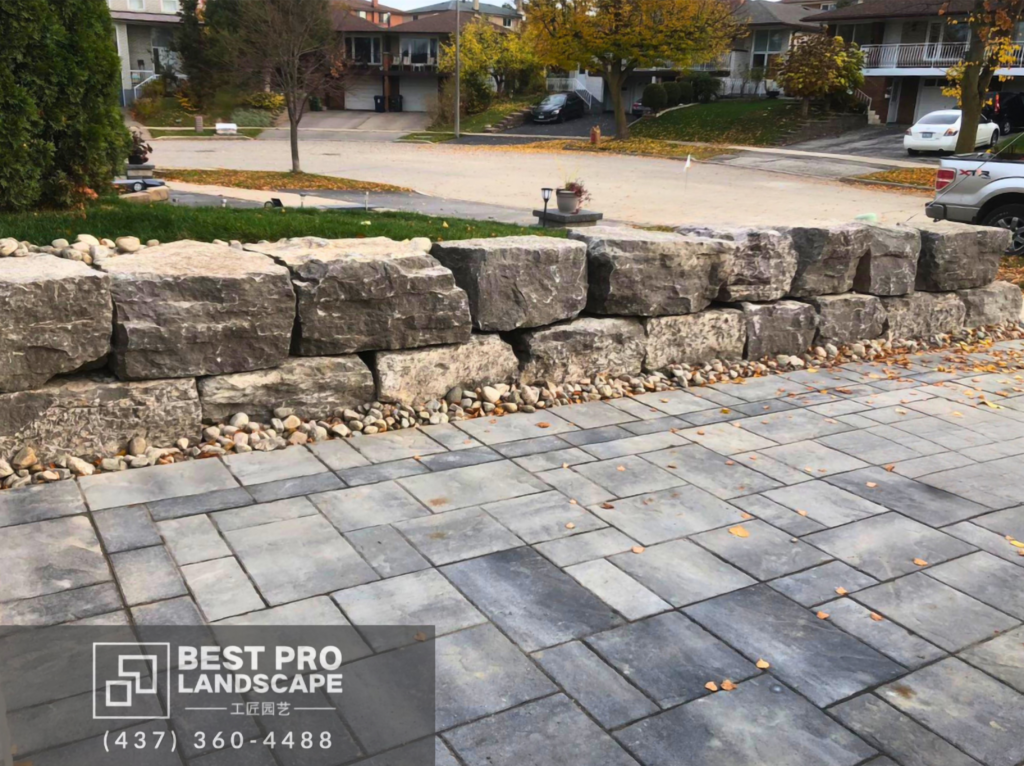 retaining-walls-seating-walls-construction-Whitby