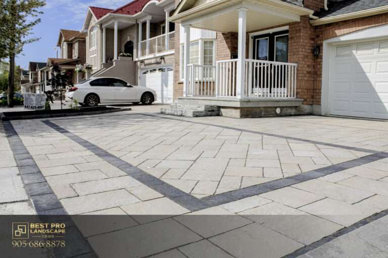 Front-yard-landscaping-service-Pickering-Ajax-Whitby-Oshawa-Durham