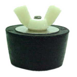 2-INCH #11 WINTER PIPE CAP WITH NYLON WING NUT