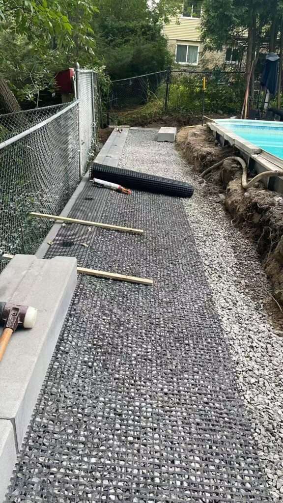 ground preperation-interlocking